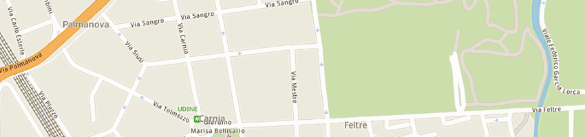 Mappa della impresa hac srl a MILANO