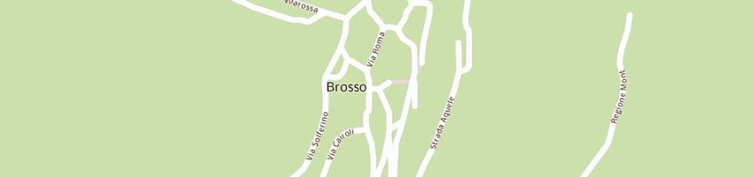 Mappa della impresa birreria trattoria monte gregorio a BROSSO