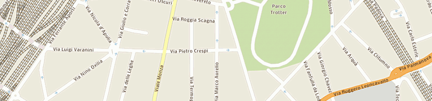 Mappa della impresa ristorante pizzeria da marco a MILANO