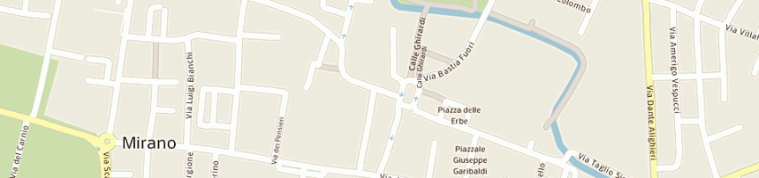 Mappa della impresa poliambulatorio specialistico villa tessier srl a MIRANO