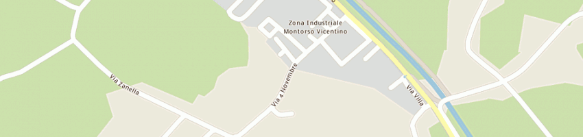 Mappa della impresa municipio a MONTORSO VICENTINO