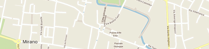 Mappa della impresa cna venezia servizi srl a MIRANO