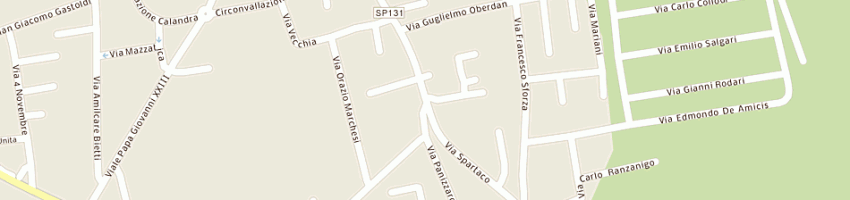 Mappa della impresa centro benessere gino bigatti srl a CARAVAGGIO