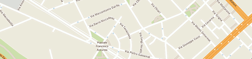 Mappa della impresa meterangelo luigi a MILANO