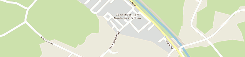 Mappa della impresa municipio a MONTORSO VICENTINO
