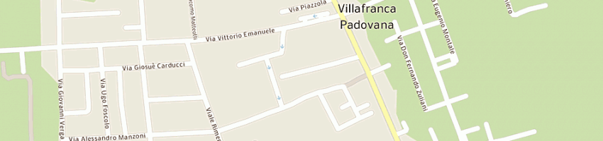 Mappa della impresa bonin fabio a VILLAFRANCA PADOVANA