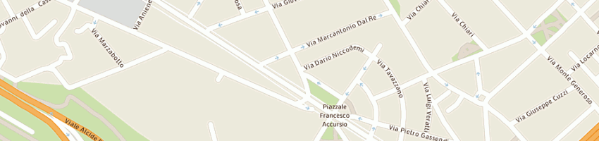 Mappa della impresa carrozzeria alata (soccooprl) a MILANO