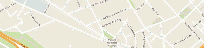 Mappa della impresa arsis di piovesan sas a MILANO