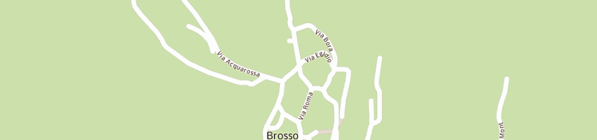 Mappa della impresa peralma franco a BROSSO