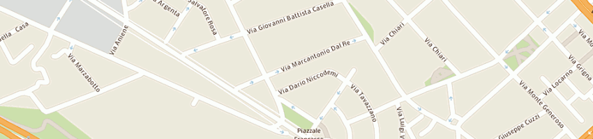 Mappa della impresa gymnica schola snc di corradi r e c a MILANO