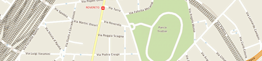 Mappa della impresa autofficina giacosa snc a MILANO
