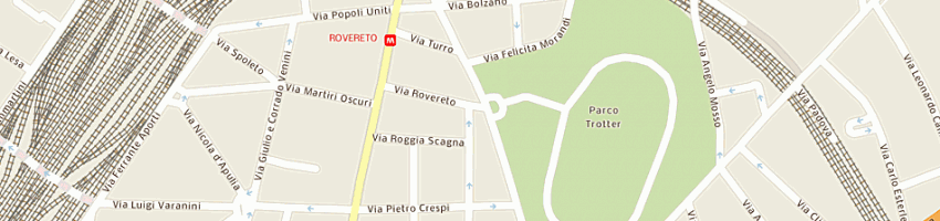 Mappa della impresa scuderi rosa a MILANO