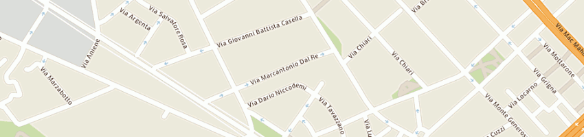 Mappa della impresa diana di annunziata raffaele a MILANO