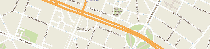 Mappa della impresa studio dde sas a MILANO