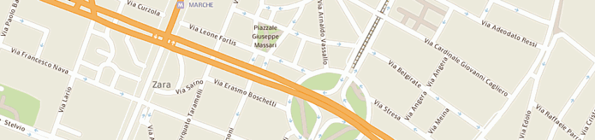 Mappa della impresa ciotta maurizio rocco a MILANO
