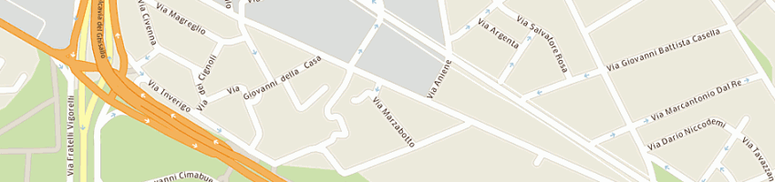 Mappa della impresa timbri e targhe di carrozzo silvano a MILANO