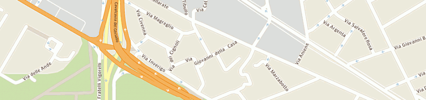 Mappa della impresa autopost srl a MILANO