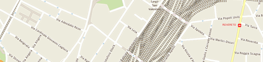 Mappa della impresa parmigiani angela a MILANO