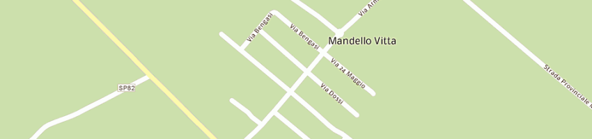Mappa della impresa massara antonio a MANDELLO VITTA