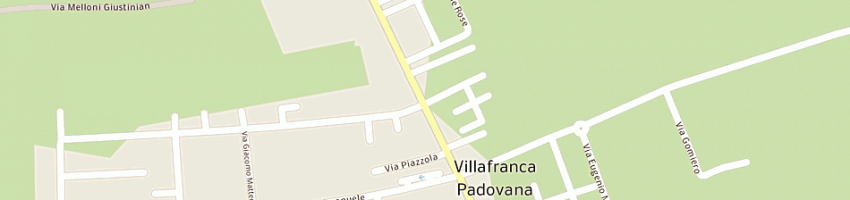 Mappa della impresa bertolini emanuele a VILLAFRANCA PADOVANA