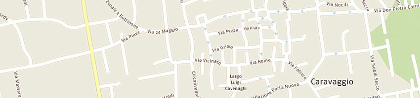 Mappa della impresa auudiocar project di assanelli ivan a CARAVAGGIO
