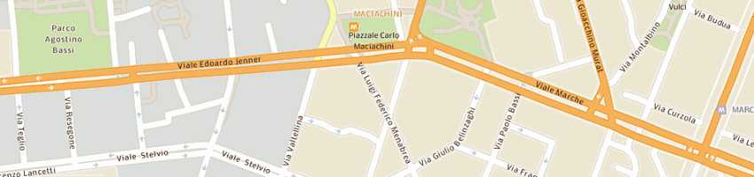 Mappa della impresa orlando camilla a MILANO
