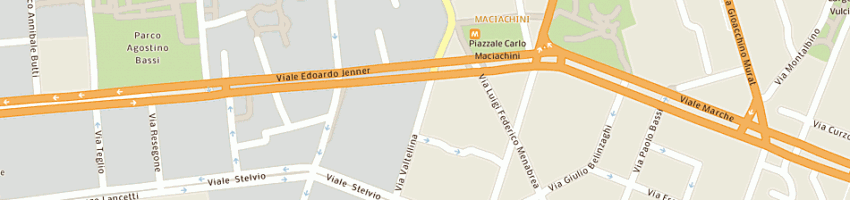 Mappa della impresa alcatraz srl a MILANO