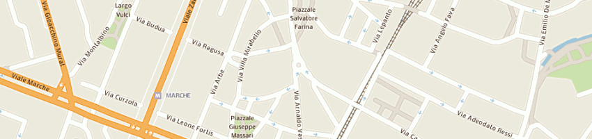 Mappa della impresa kirov di fazio giancarlo a MILANO