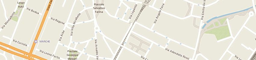 Mappa della impresa abp consulting srl a MILANO