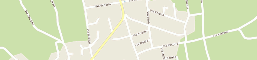 Mappa della impresa vigano' michela a CALVENZANO