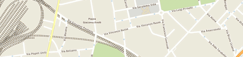 Mappa della impresa fcm cuscinetti srl a MILANO