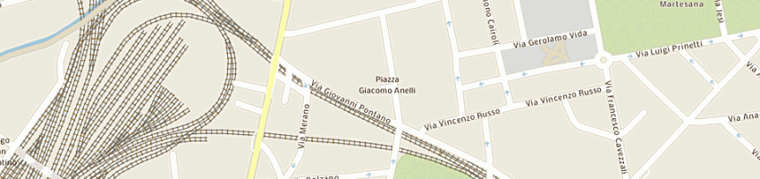 Mappa della impresa circolo acli turro a MILANO