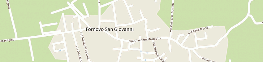 Mappa della impresa municipio a FORNOVO SAN GIOVANNI