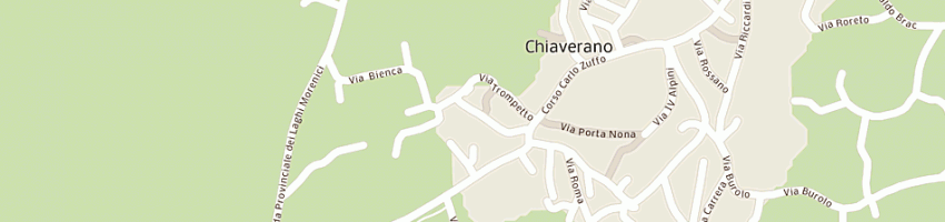Mappa della impresa trattoria il borgo di ravera chion claudio a CHIAVERANO