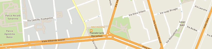 Mappa della impresa condominio di pza maciachini 10 a MILANO