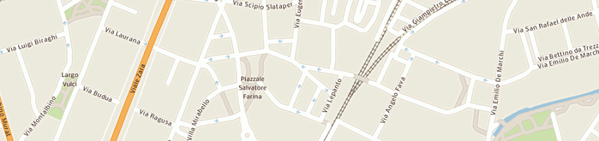 Mappa della impresa righini luigi a MILANO