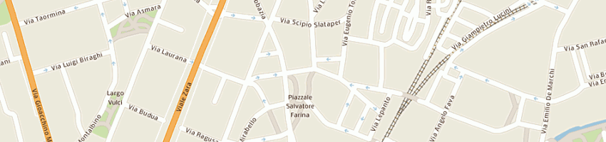 Mappa della impresa martina abbigliamento di verdiglione stellina a MILANO