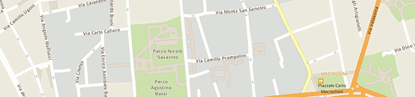 Mappa della impresa ceebee di carmen bjornald a MILANO