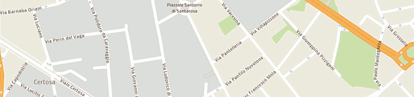 Mappa della impresa brancaleoni paolo a MILANO