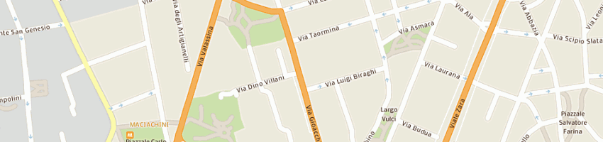 Mappa della impresa solarium palm beach di quarticelli gianna a MILANO