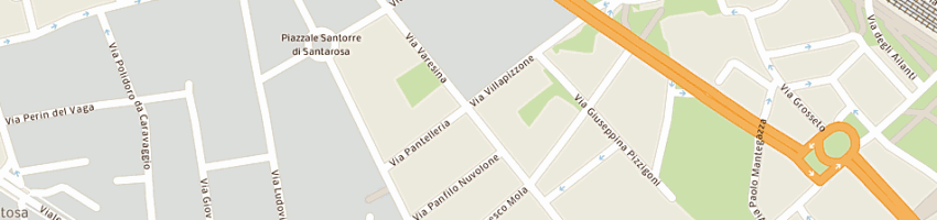 Mappa della impresa autoscuola varesina di pasquariello luigi e c sas a MILANO