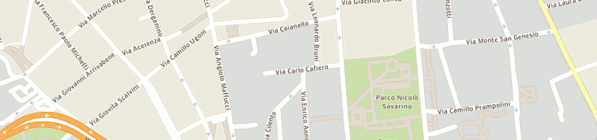 Mappa della impresa caraffa canio a MILANO