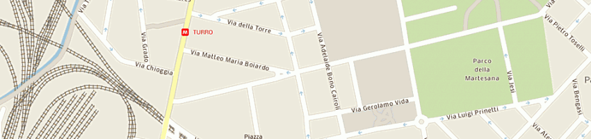 Mappa della impresa cammarino primiana a MILANO