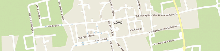 Mappa della impresa cenca travel e adventures srl a COVO