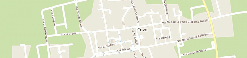 Mappa della impresa parrucchiera virginia a COVO