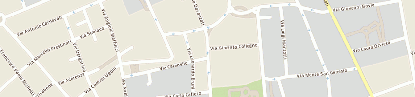 Mappa della impresa oricaa di giuralarocca antonio a MILANO