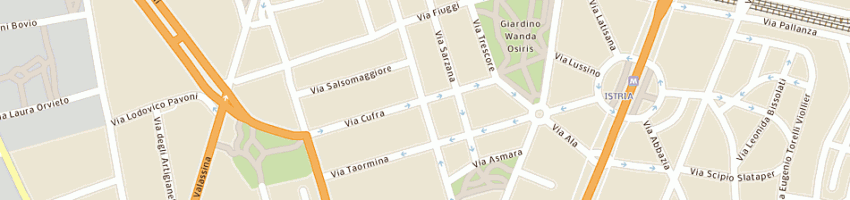 Mappa della impresa ruscio vito a MILANO