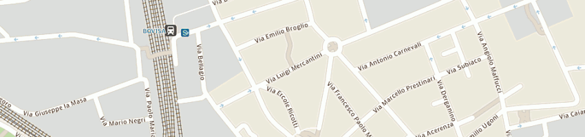 Mappa della impresa caliendo angela a MILANO