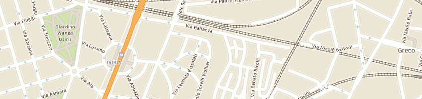 Mappa della impresa aliud di castelfranchi luca a MILANO