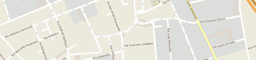 Mappa della impresa centro sociale ciaia 12 a MILANO